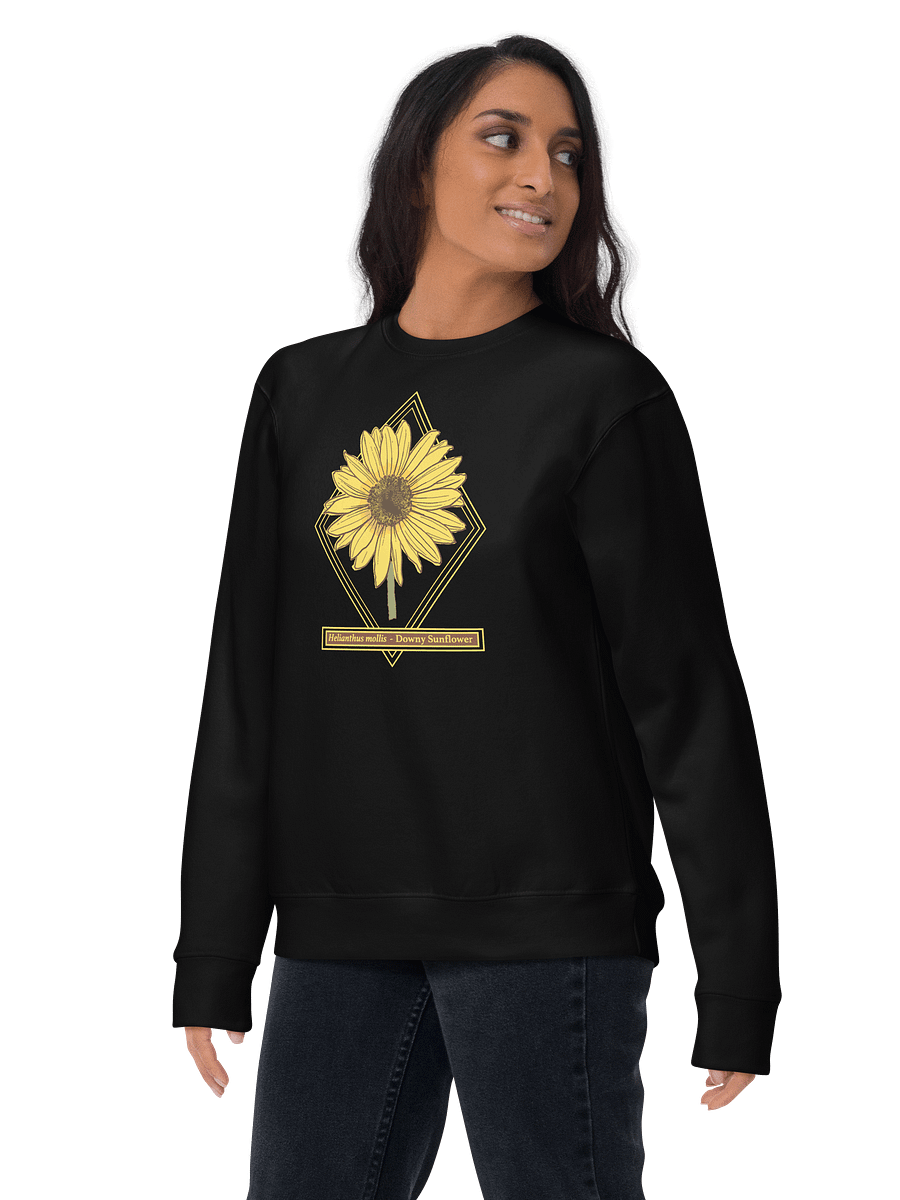 Helianthus Sunflower Unisex Crew Neck Sweatshirt product image (5)