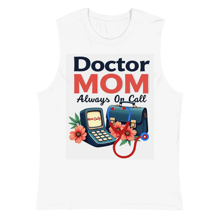 Doctor Mom Muscle Tank product image (2)