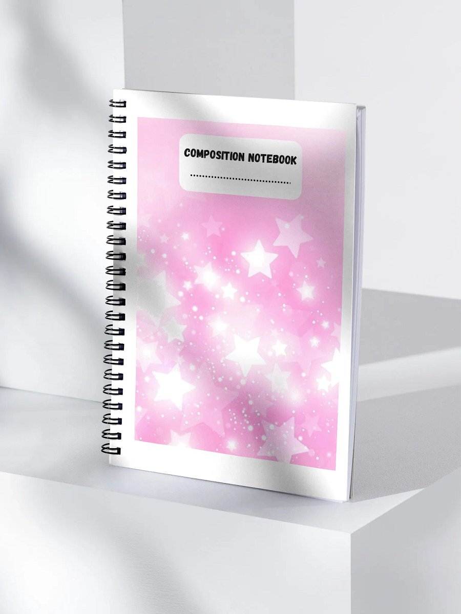 Starry Spiral Composition Notebook product image (4)