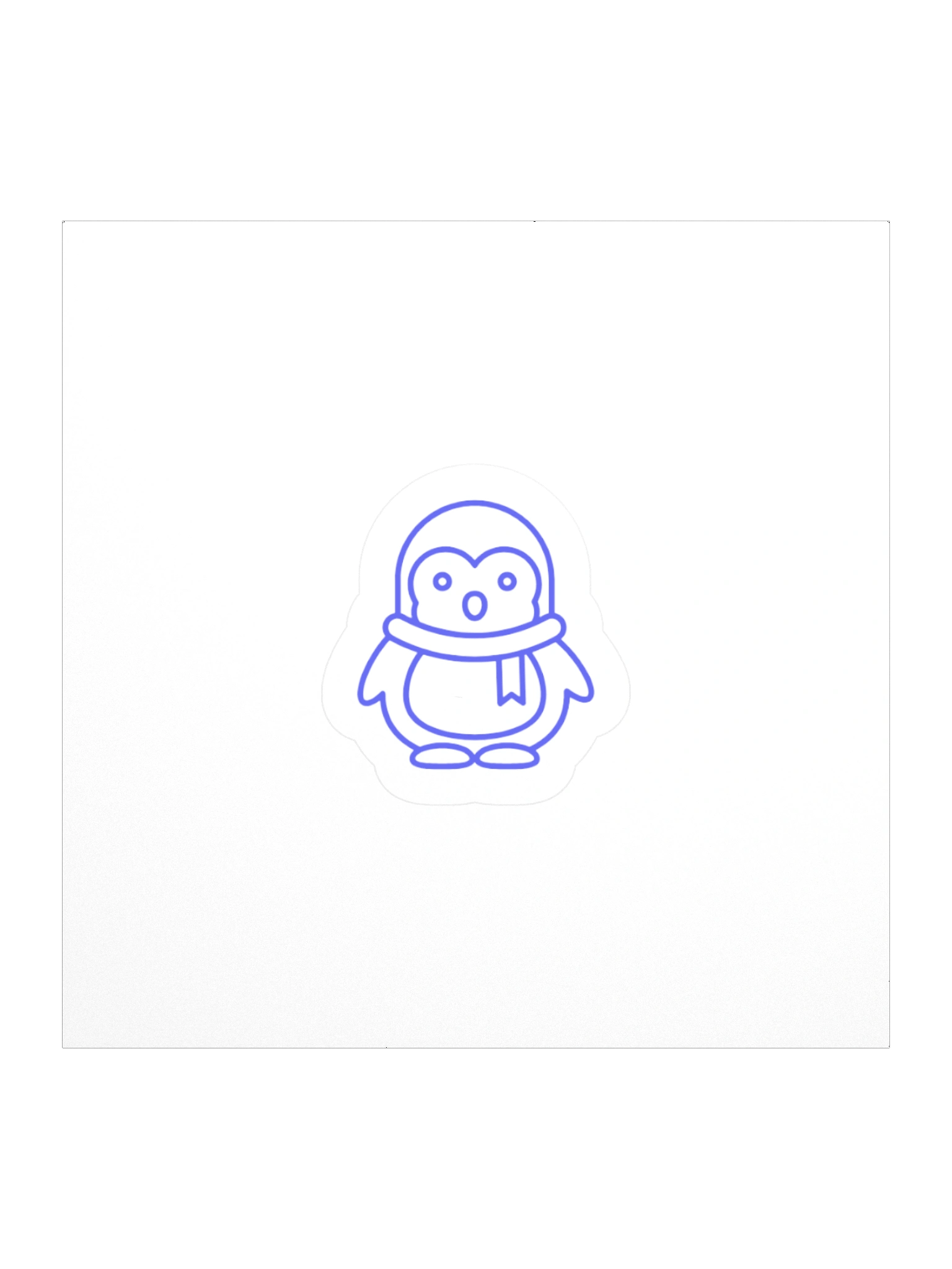 Penguin Buddy Sticker product image (1)