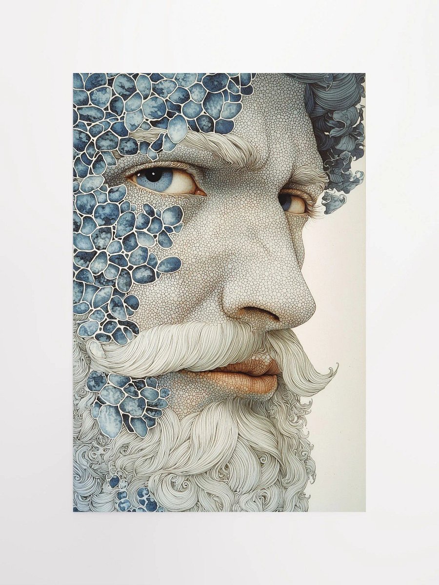 The Watchful Guardian: Fantasy Poster of a Male Forest Protector product image (4)