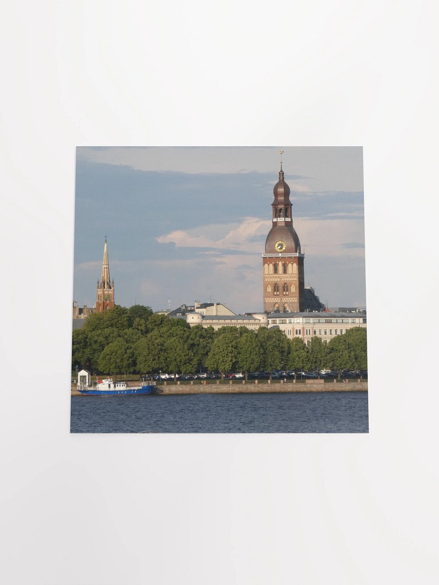 Riga - Old Town & Daugava River from Vansu Bridge Viewpoint - Print/poster product image (12)