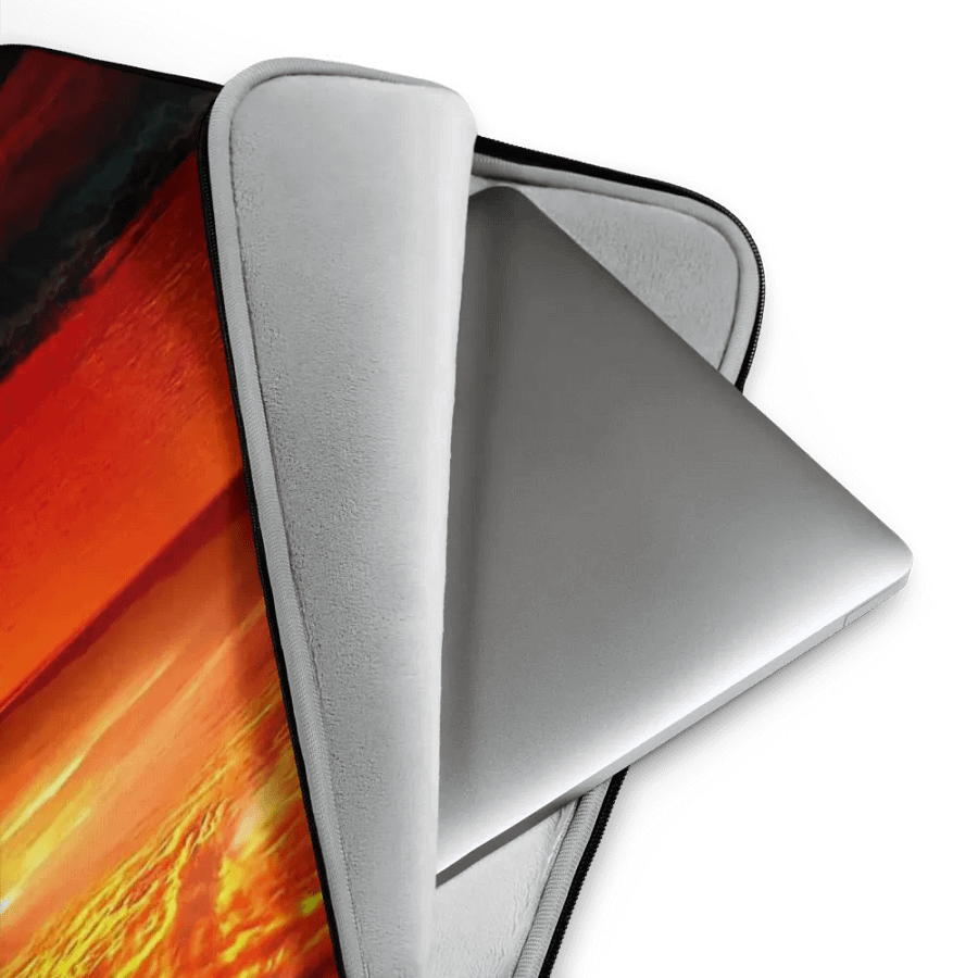 Sunset laptop sleeve product image (4)