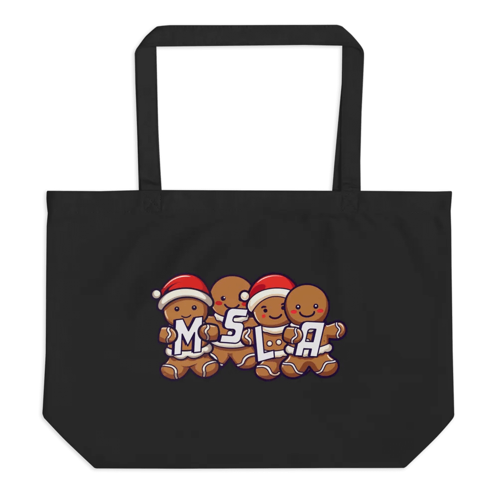 MSLA Holiday Gingerbread Tote Bag product image (1)