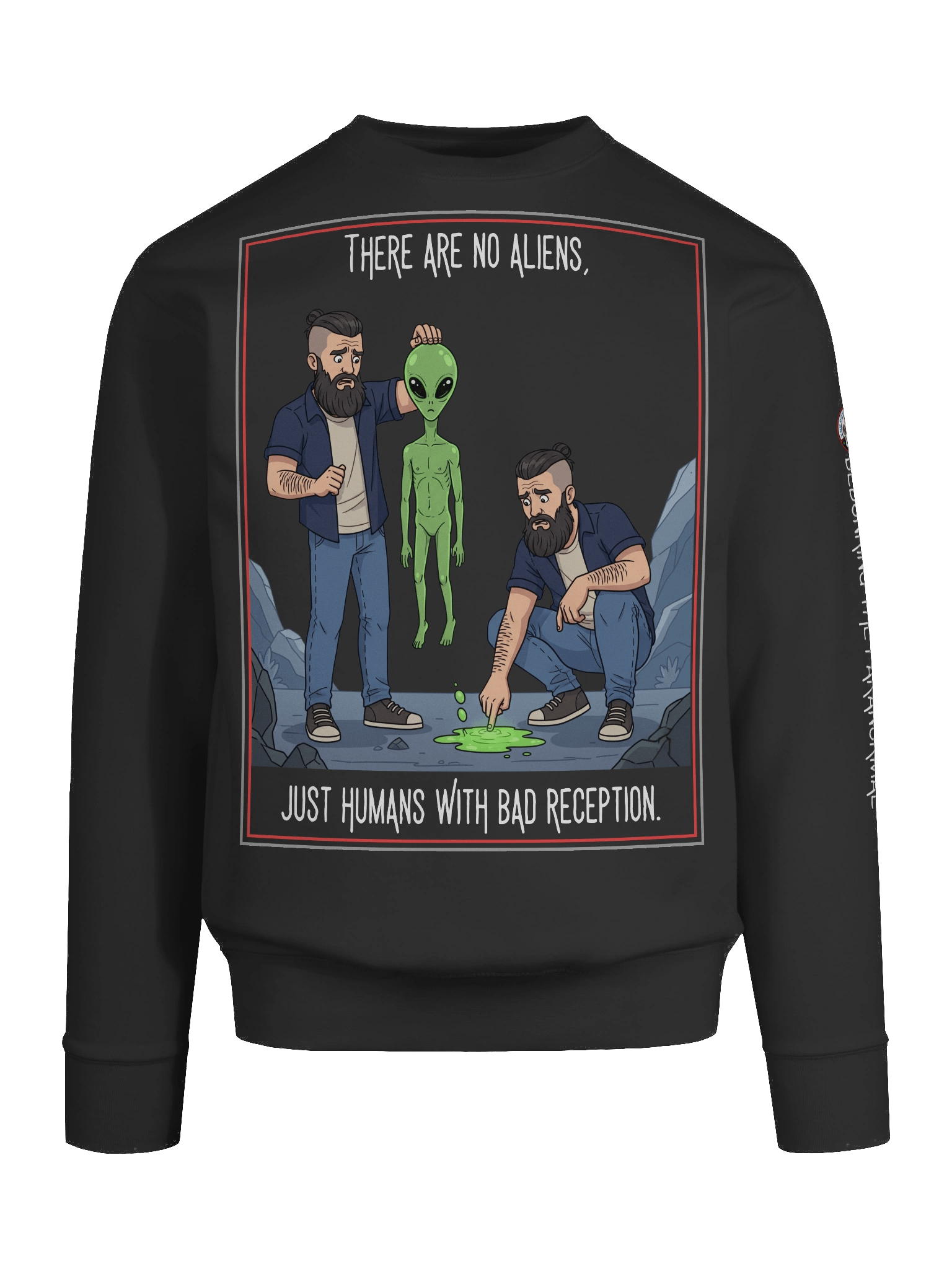 Definitely Not an Alien – Pullover Sweater (Skeptic Edition) product image (9)
