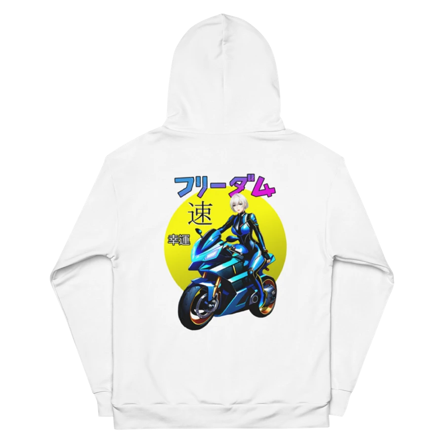 Biker Girl - Hoodie (White) product image (18)