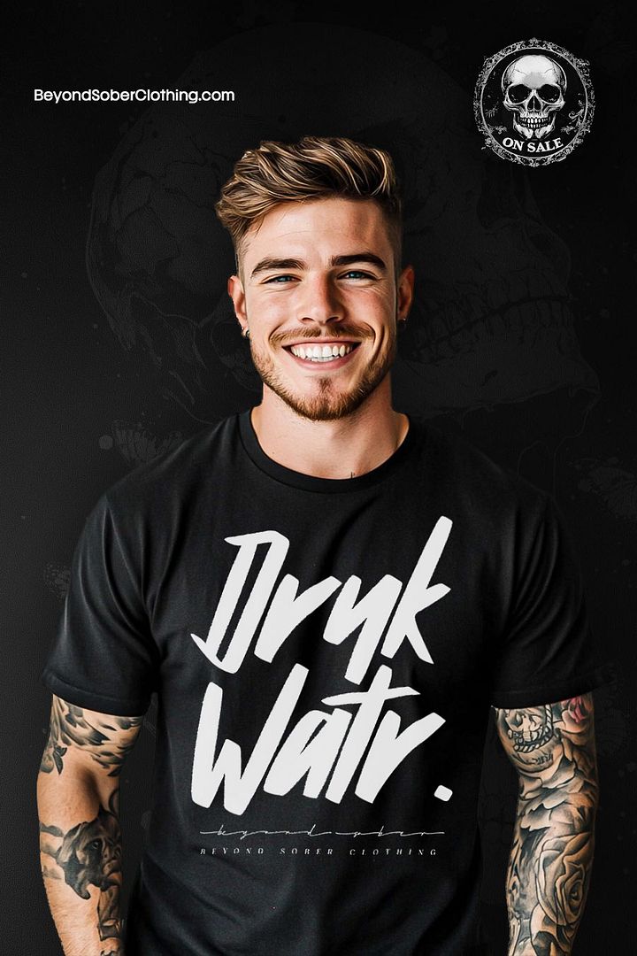 DRNK WATR: Pixelated Art Supersoft Tee product image (1)