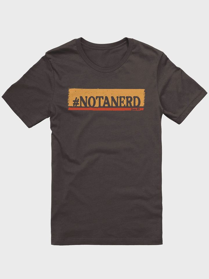 #NotaNerd T-Shirt product image (1)