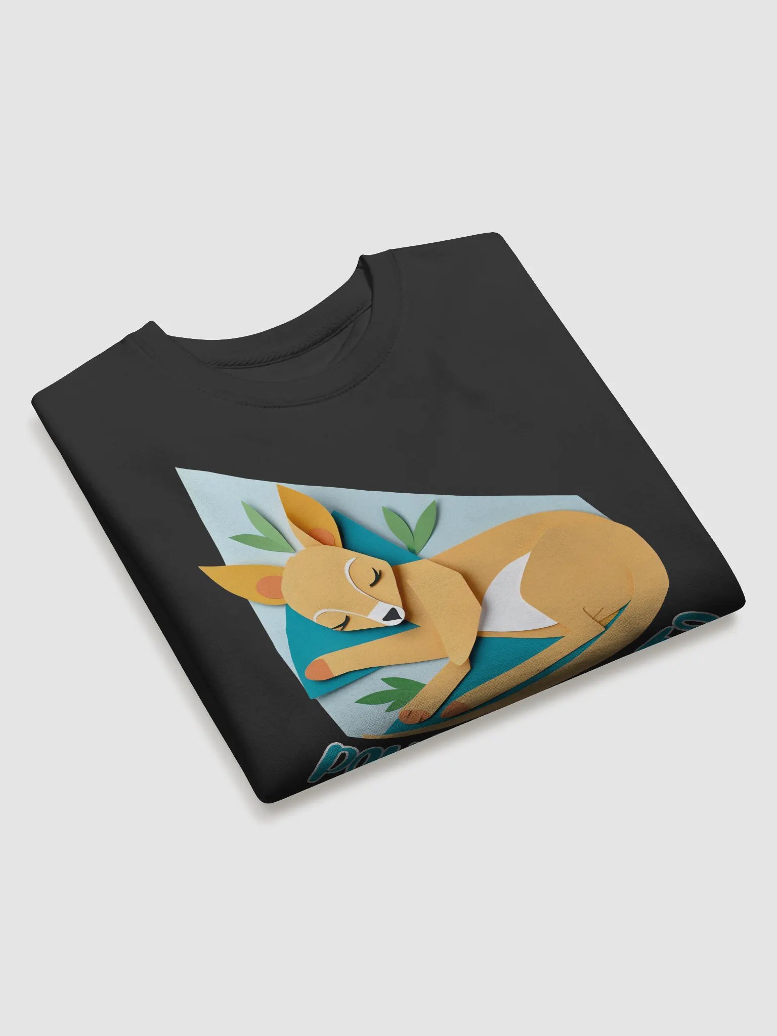 Pouch Potato Funny Cute Sleepy Kangaroo Sweatshirt product image (3)