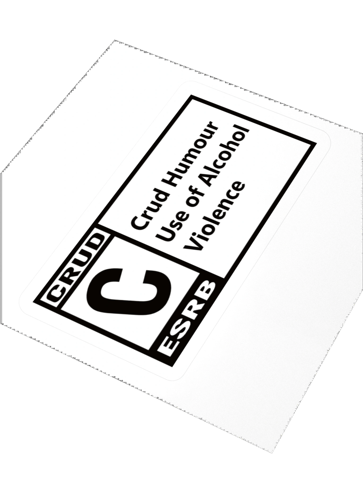 Crud Humour sticker product image (11)