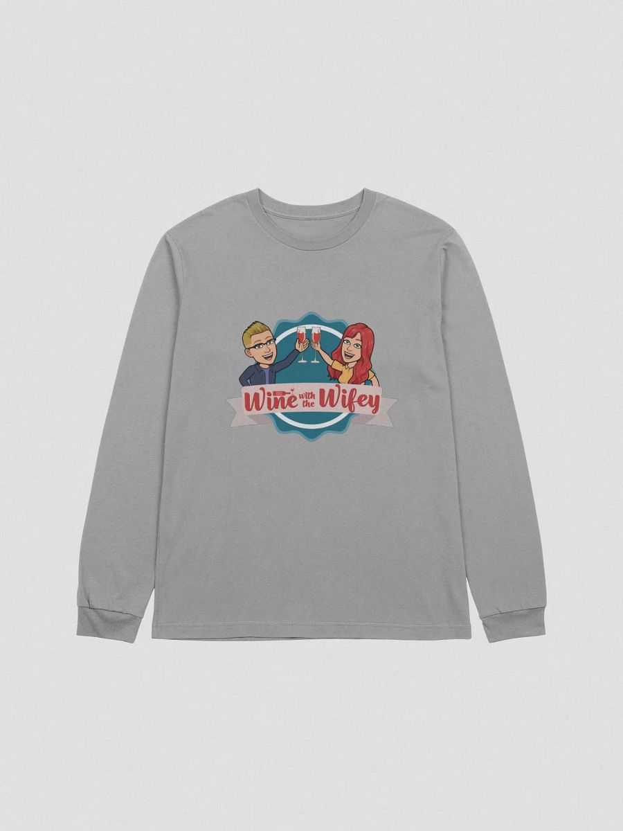 Wine With the Wifey Long Sleeve T-Shirt product image (2)