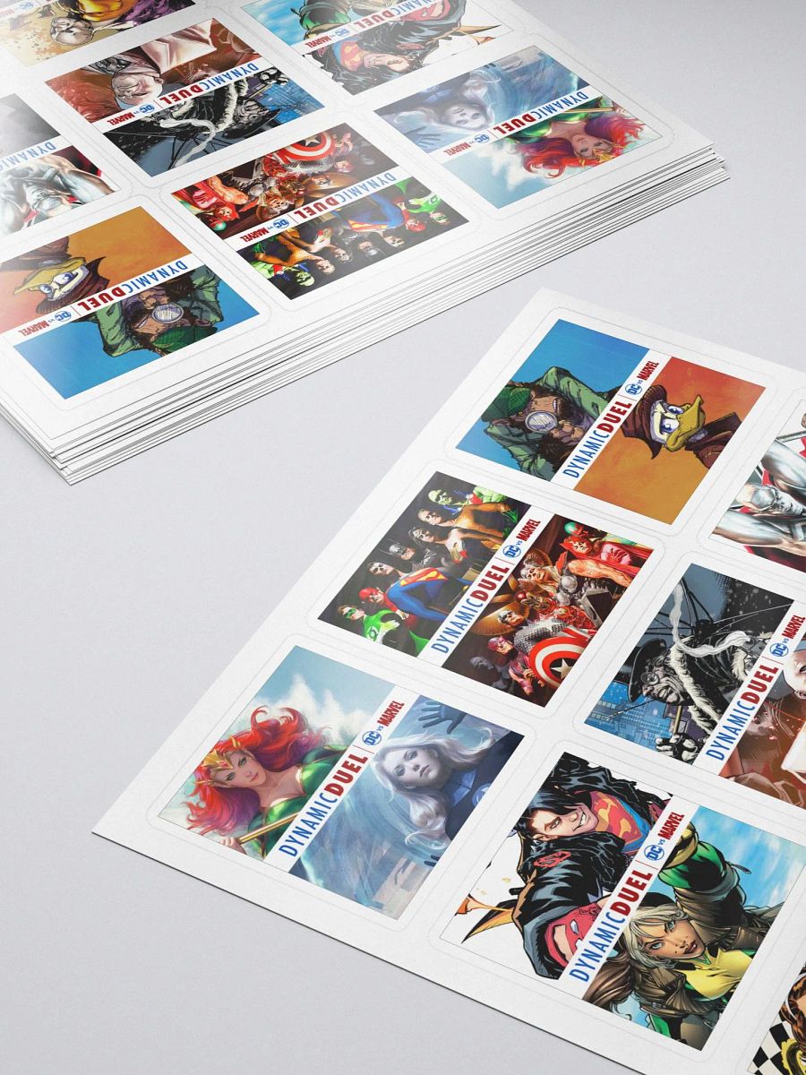 Dynamic Duel Episode Cover Stickers - Series 6 product image (5)