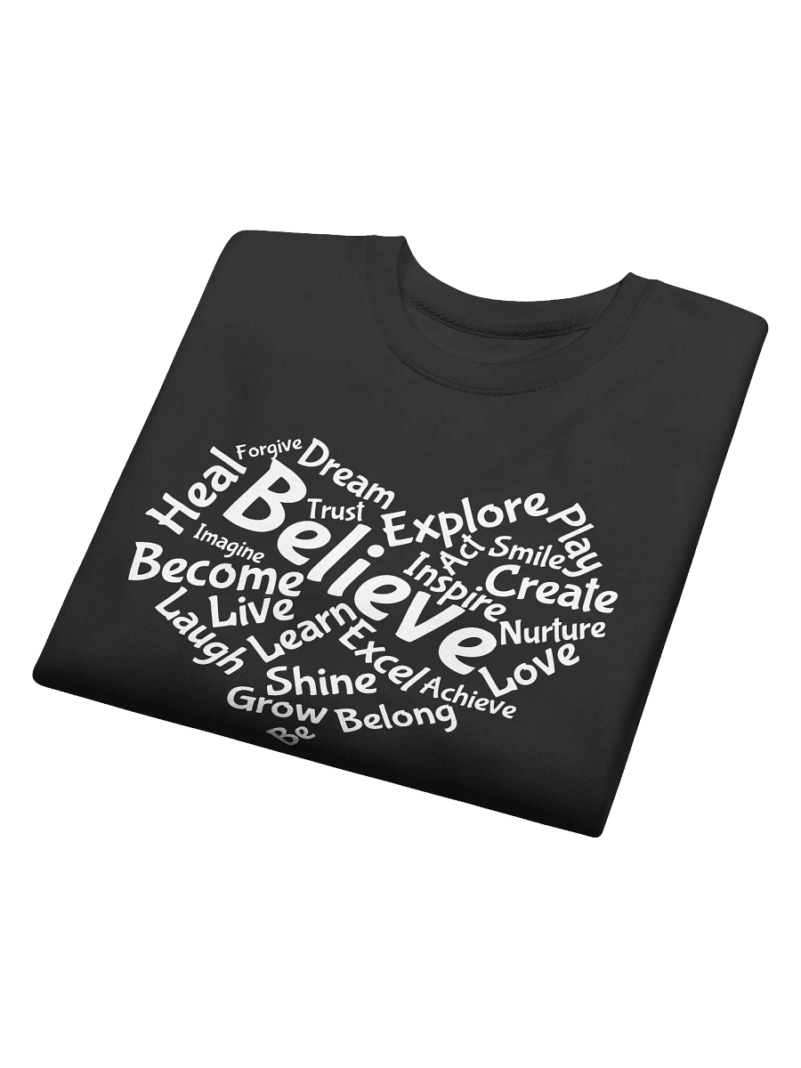 Motivational Pullover - heart shaped word cloud product image (4)