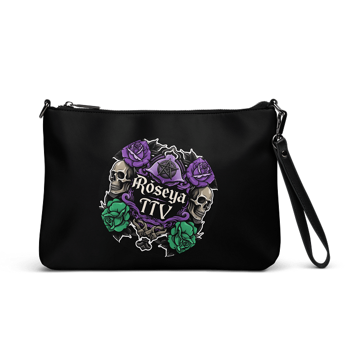 Gothic Rose Skull Crossbody Bag product image (1)