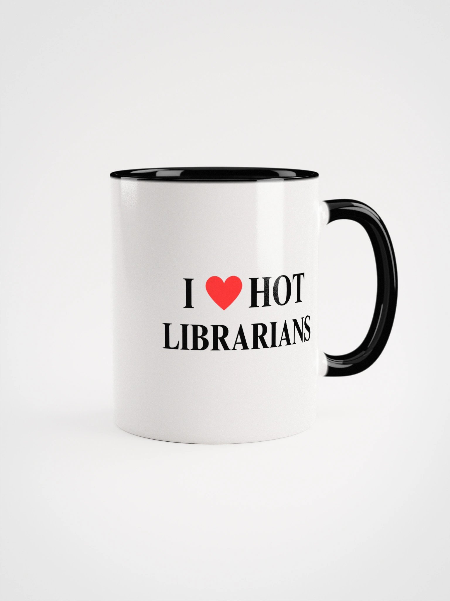 I HEART HOT LIBRARIANS MUG product image (2)