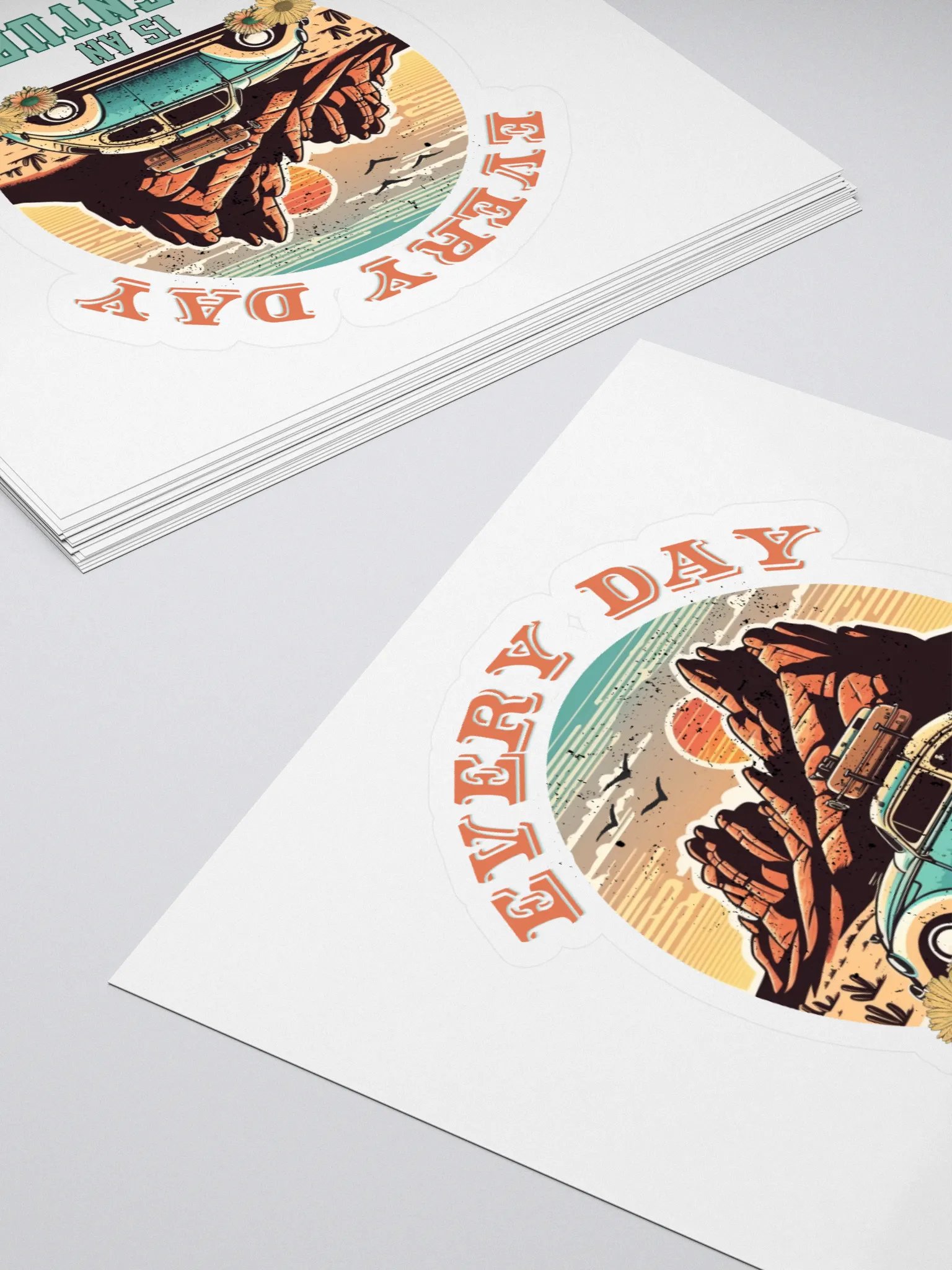 Every day is an adventure sticker product image (4)