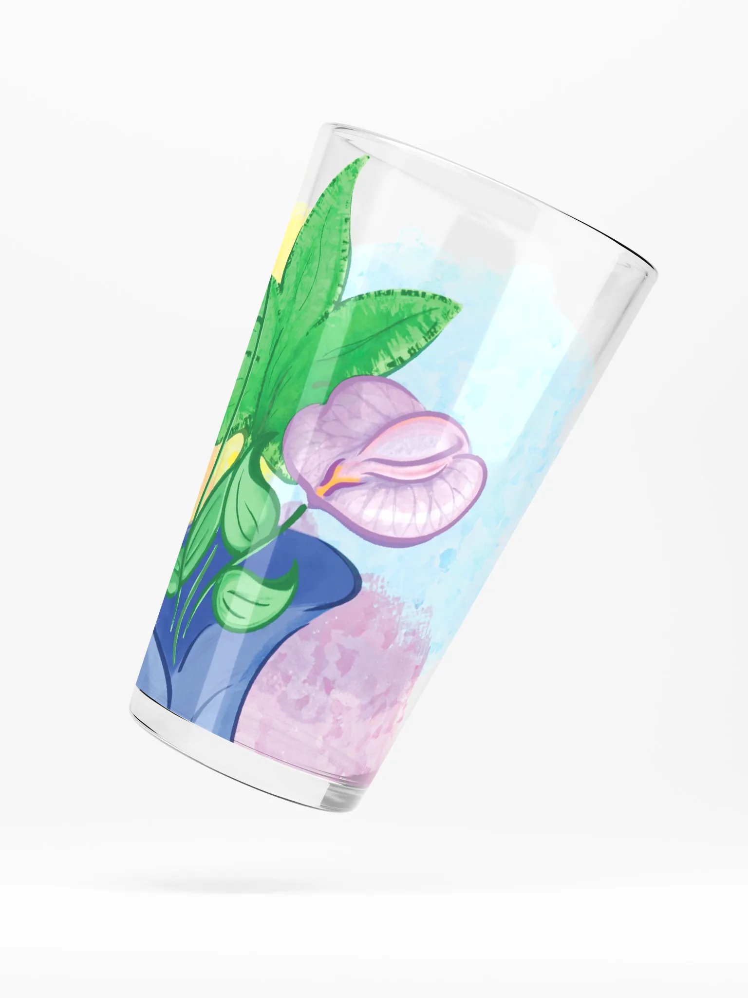 Passion Flower Pint Glass product image (5)