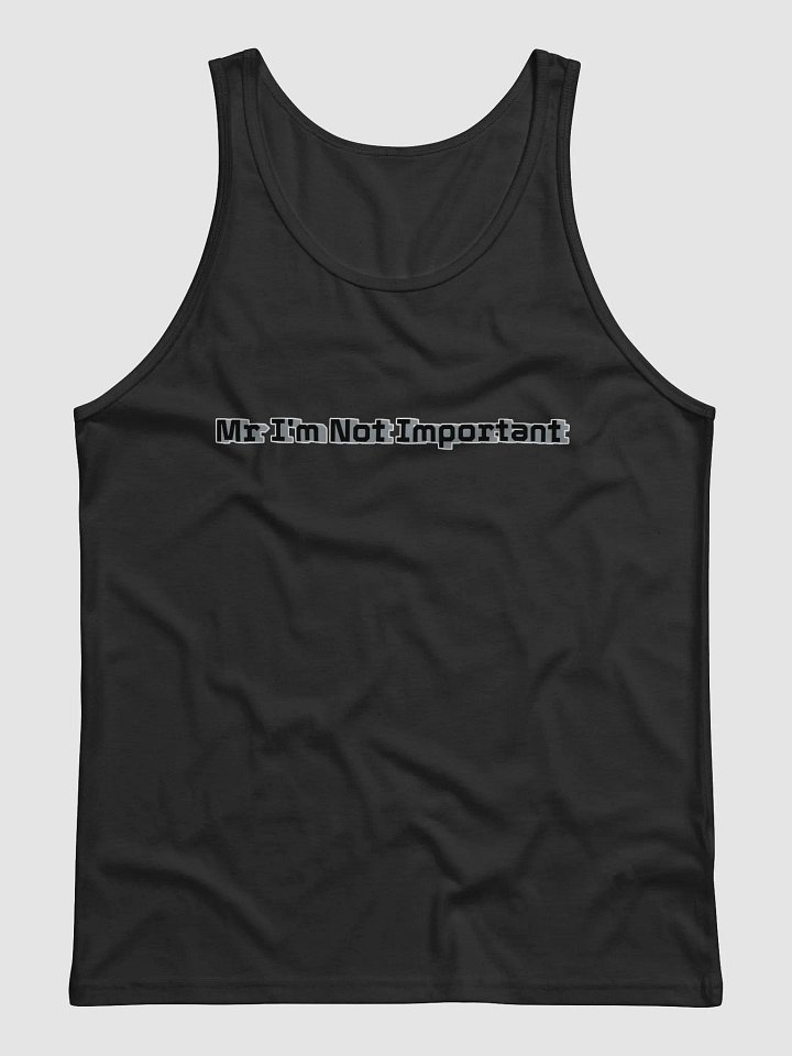Jersey Tank- Mr I'm Not Important product image (1)