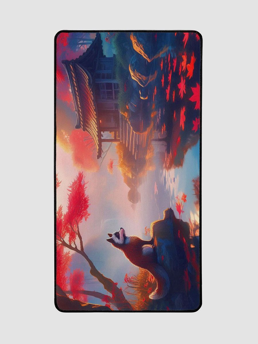 Tanuki Retreat Large Desk Mat (15.5 x 31.5) product image (3)