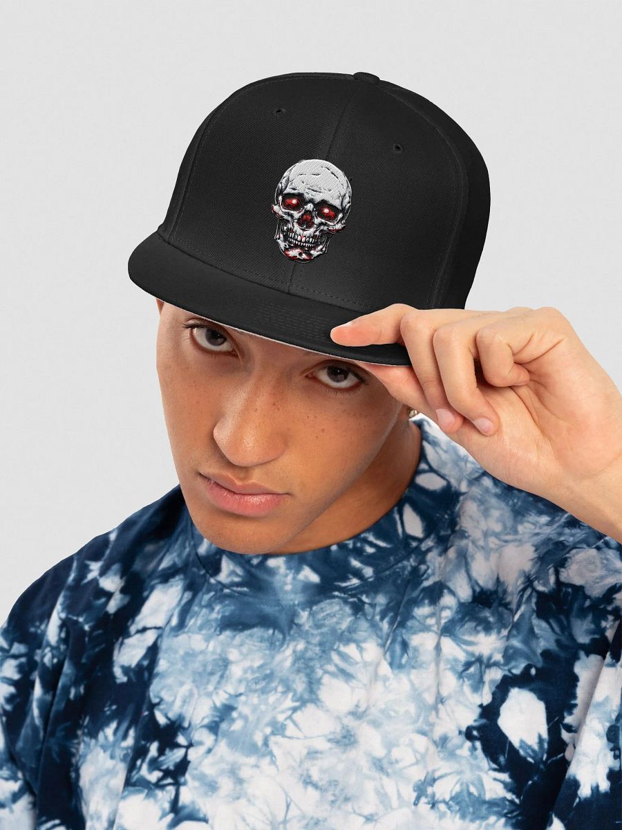 Dramatic Skull Wool Snapback product image (6)