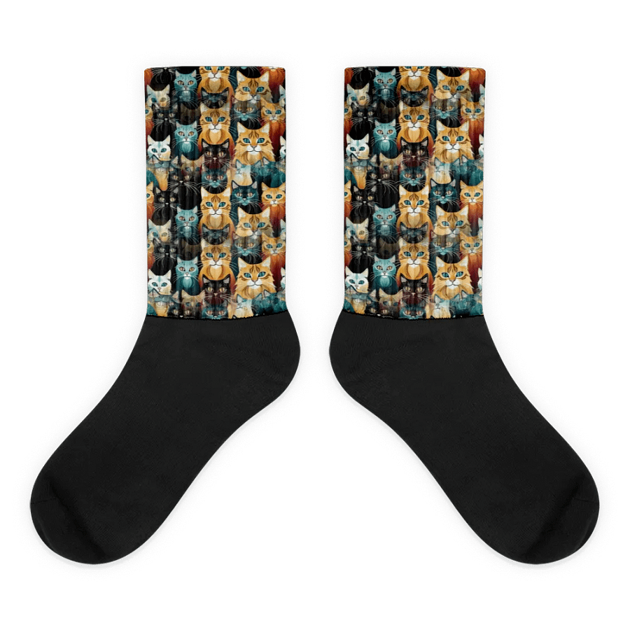 Katz Katz Katz Black Foot Socks product image (1)