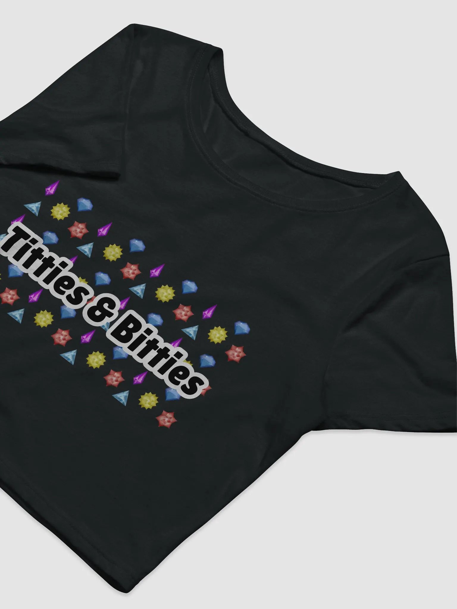 Titties & Bitties | Women's Cropped Tee product image (5)