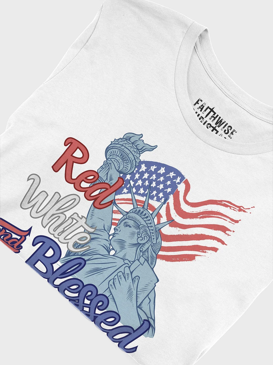 Red, White And Blessed T-Shirt product image (20)