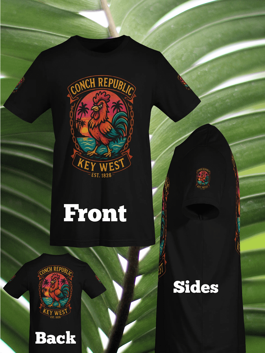 Luxe Key West Conch Republic Ultra-Soft Tee product image (1)