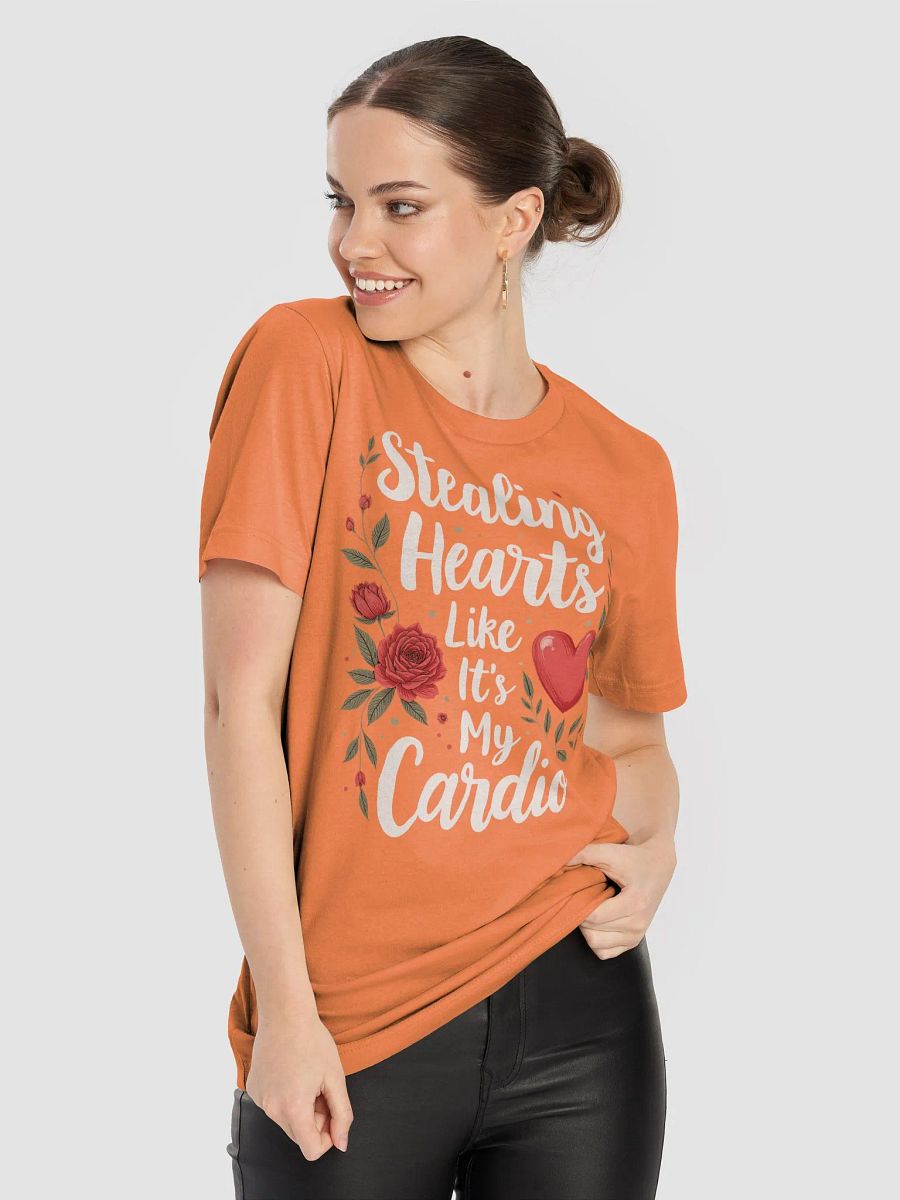 Stealing Hearts Like It's My Cardio T-Shirt product image (44)
