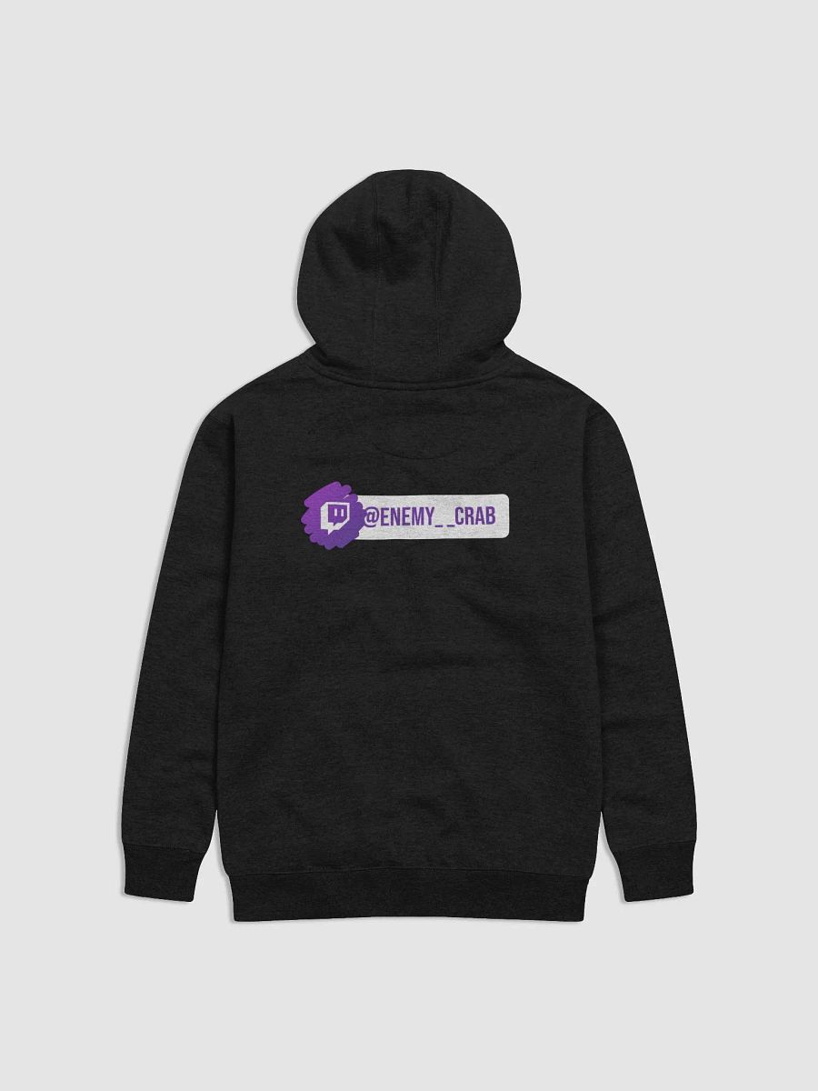Black Enemy__Crab Hoodie with Twitch Logo! product image (2)