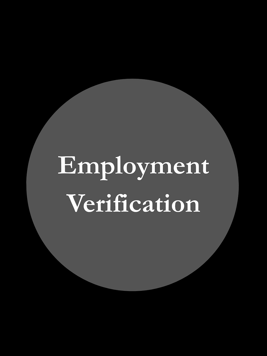 Employment Verification Form product image (1)