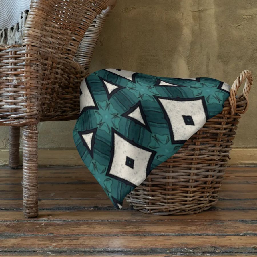 Geometric Shapes Throw Blanket product image (10)
