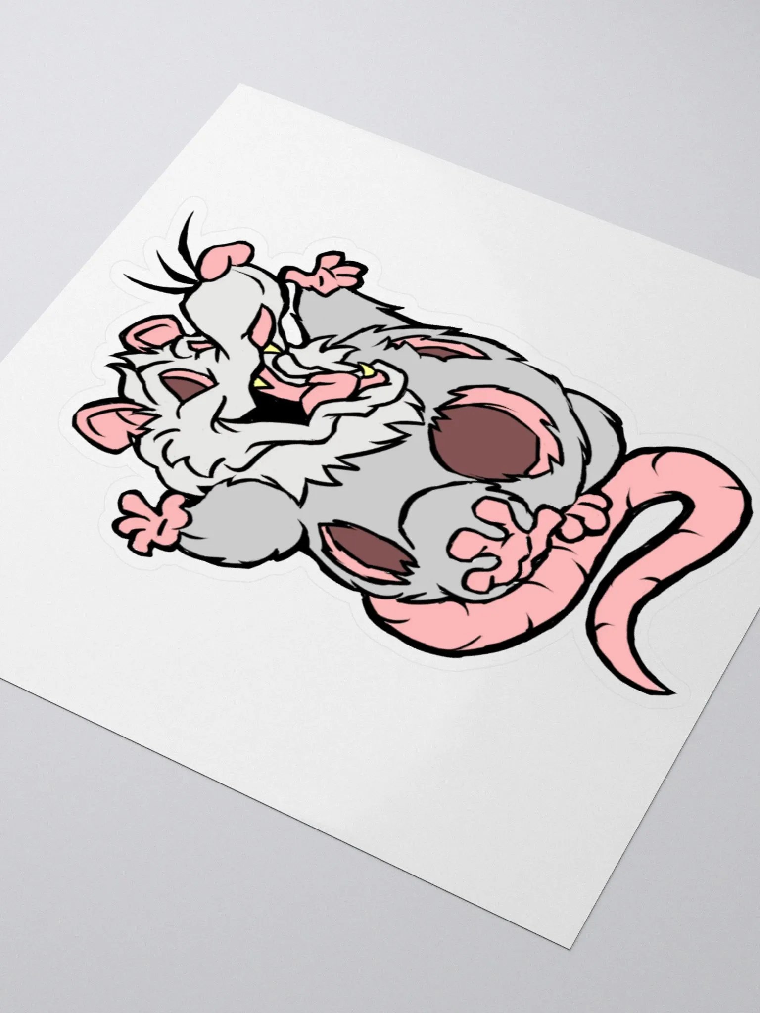 Jump Wiffle Possum [Kiss Cut Stickers] product image (7)
