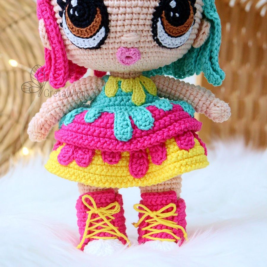 Amigurumi LoL Dolls Splashes Pattern (Digital Download) product image (4)