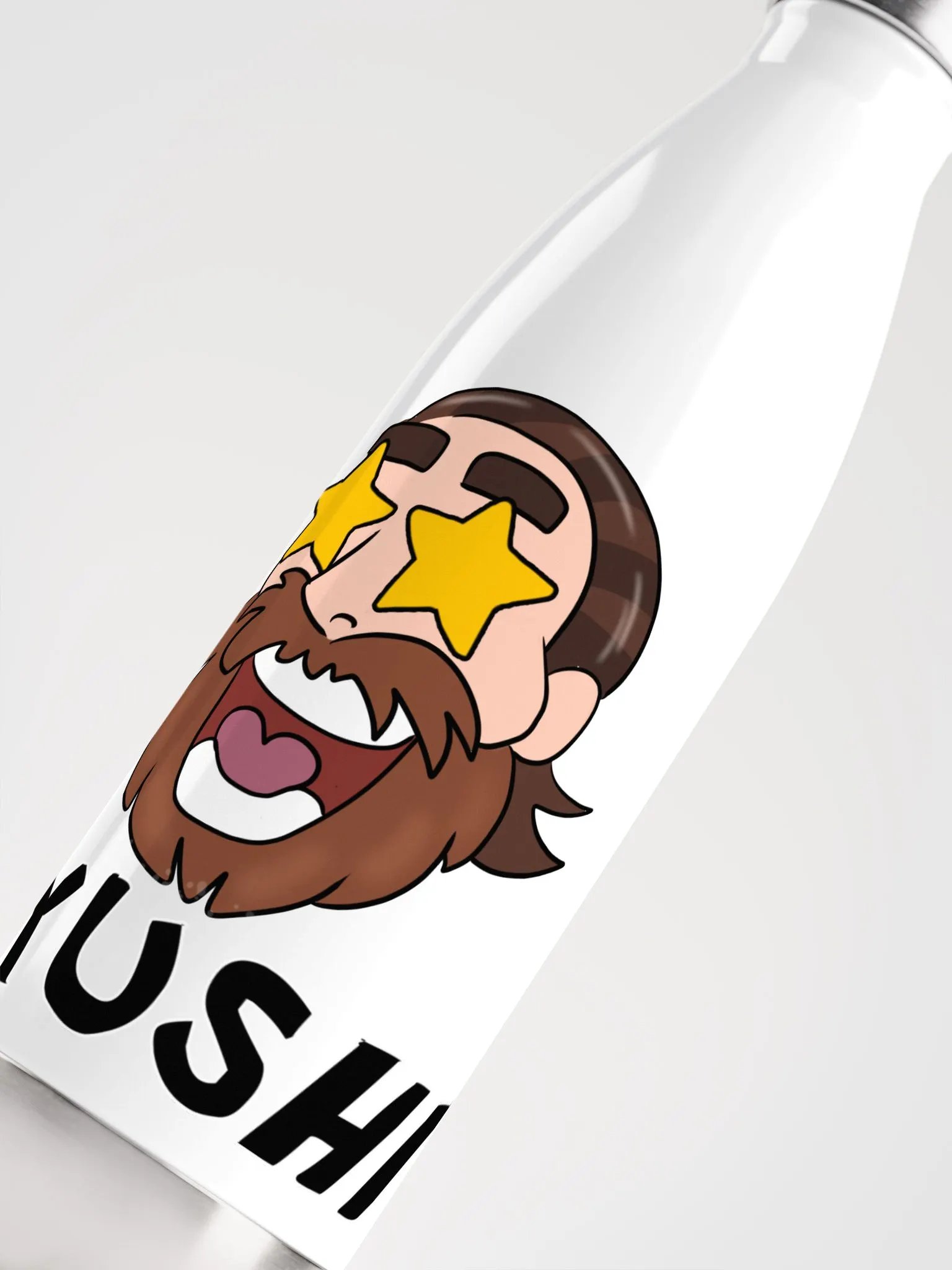 Excited Hyushi - Water Bottle product image (5)