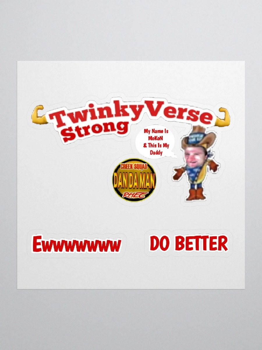TwinkyVerse Strong Sticker product image (1)