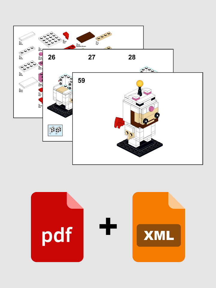 Pix Moogle PDF and Parts List product image (2)