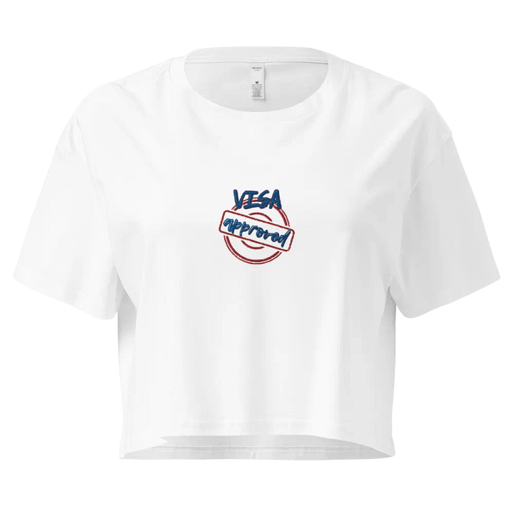 Top Blanco Bordado VISA Aprobada product image (1)