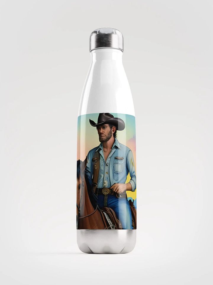Cowboy water bottle product image (1)