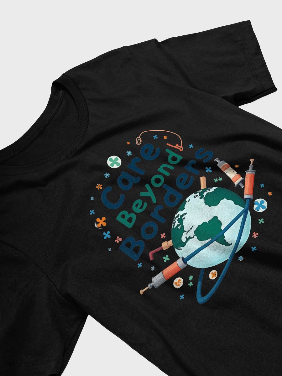 Beyond Borders Globe Syringe T-Shirt product image (22)