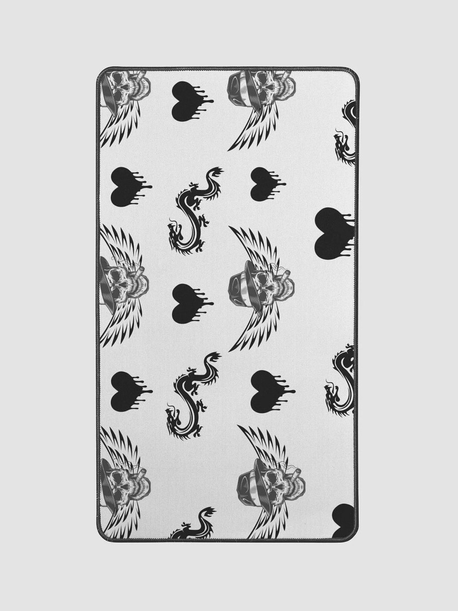 skull and dragon desk mat product image (1)