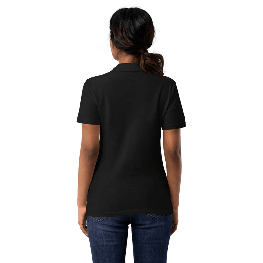 Columbia Road Classic Women's Polo (Black) product image (3)