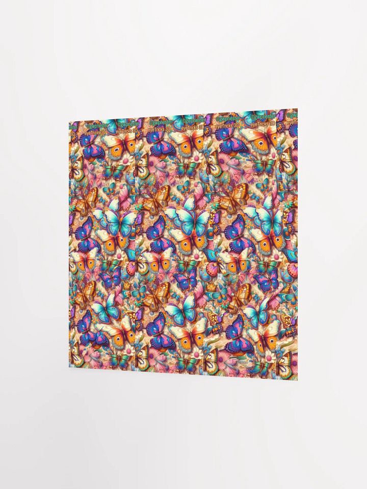 Butterfly Tunnel - 3D Stereogram Poster product image (6)