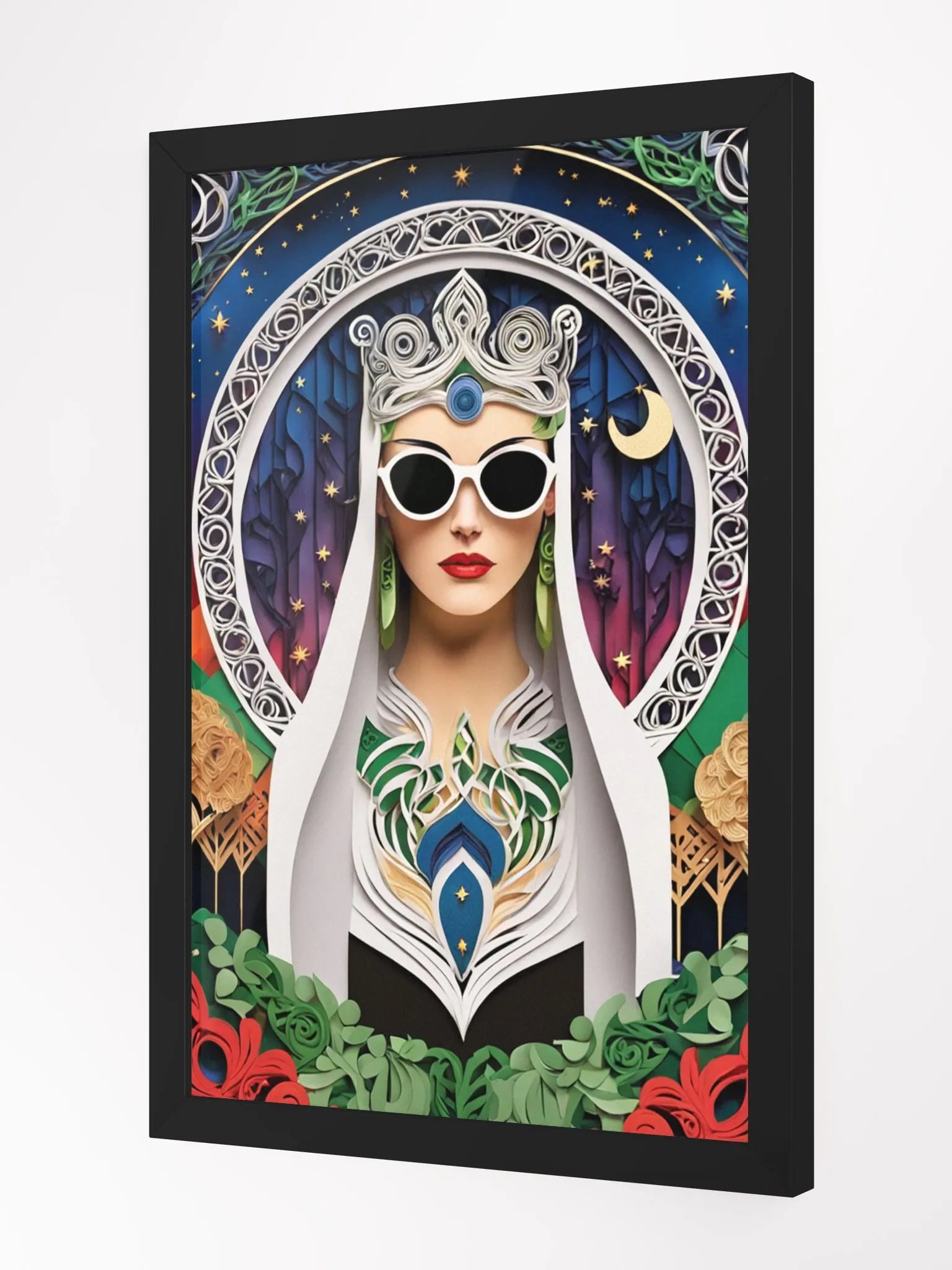 Winter Wiccan 17 - Framed Matte Poster product image (2)