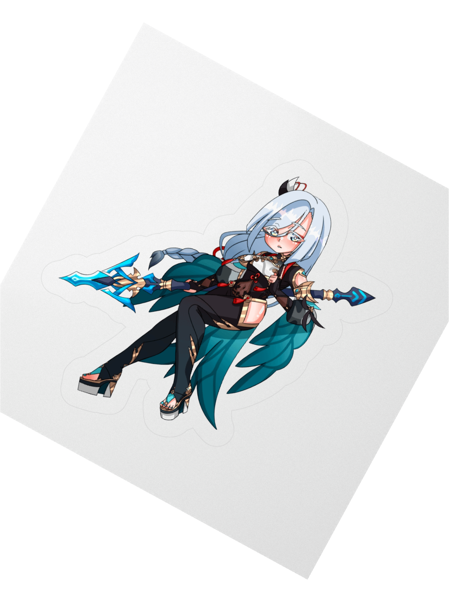 Shenhe Sticker (Genshin Impact) product image (2)