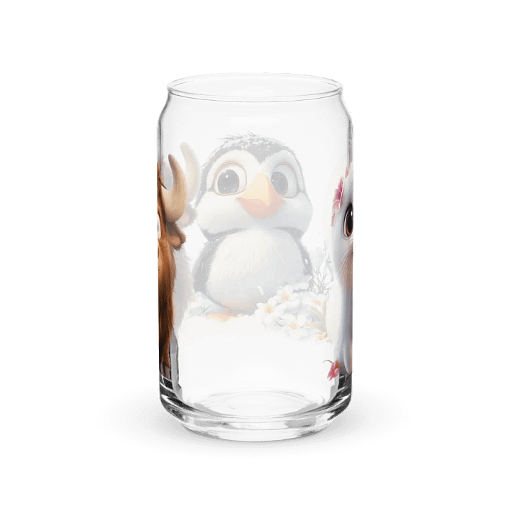 Arctic Animal Trio Can-Shaped Glass product image (2)