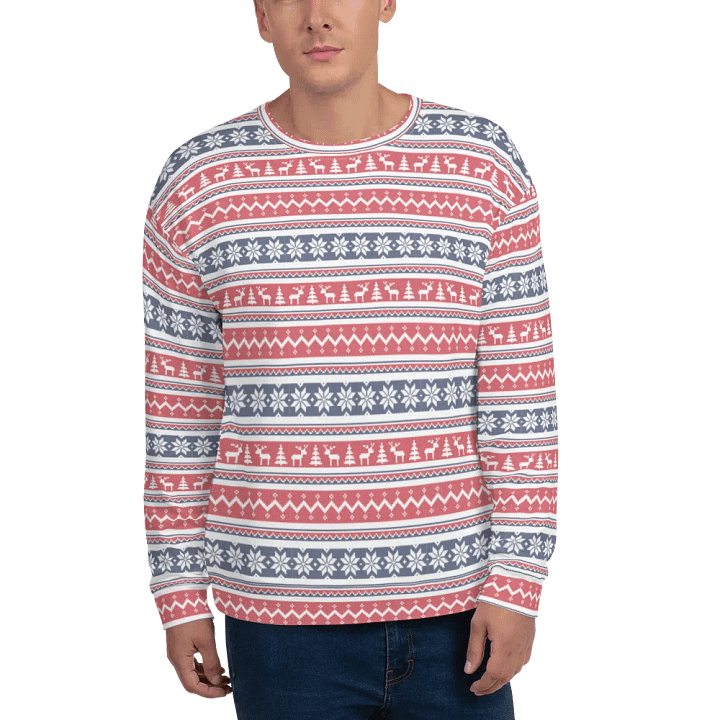Unisex Fairisle Christmas Ugly Sweater product image (2)