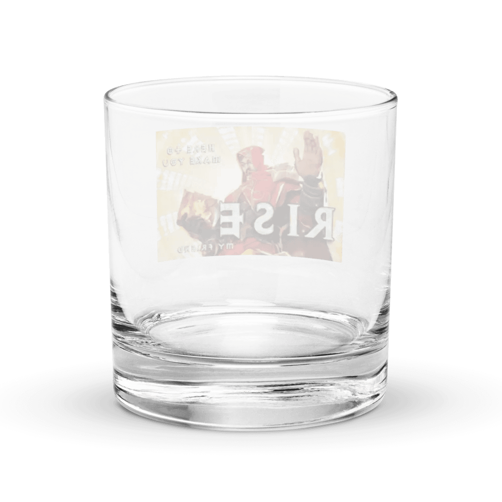 Make You Rise Rocks Glass product image (4)