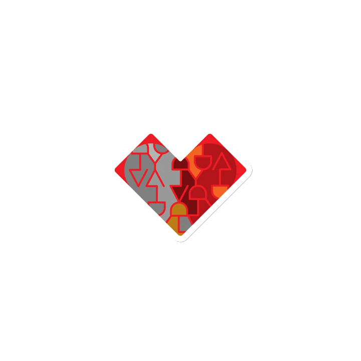 I Love You Dad Icon / MO Heart Magnets product image (1)