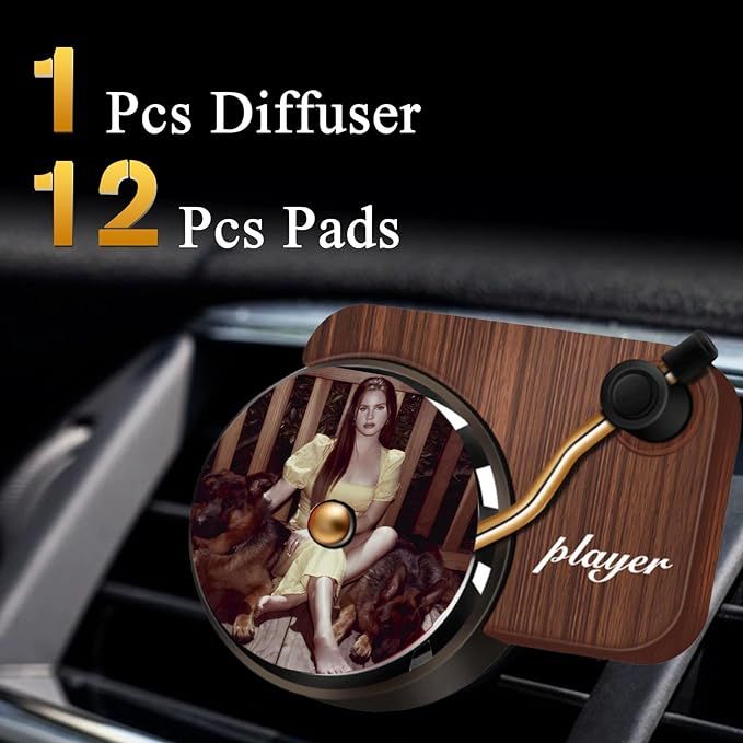 Lana Del Rey Album Record Player Car Air Freshener product image (5)